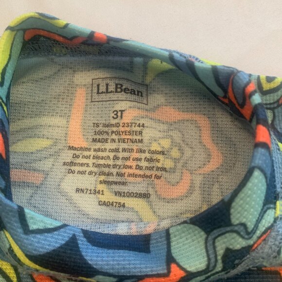 LL BEAN toddler  long pajamas - Picture 3 of 10